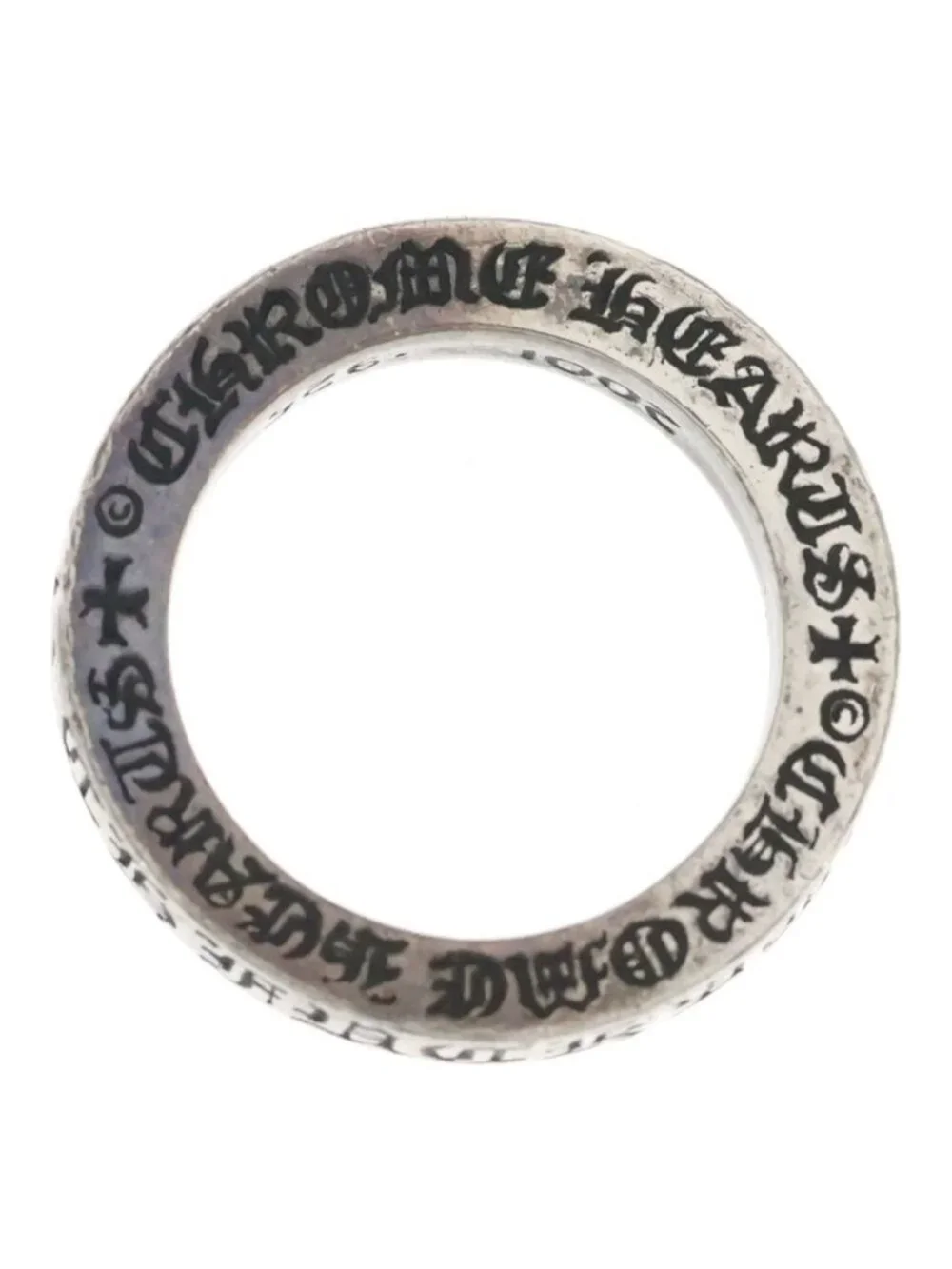 Chrome Hearts Spacer You Ring Silver